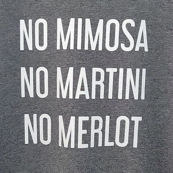 A PEA IN THE POD Maternity Long Sleeve Sweatshirt Top M No Mimosa Martini Merlot - Picture 4 of 10